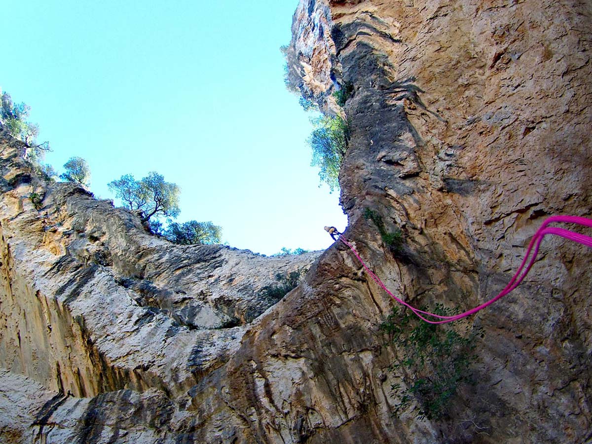 Canyoning a Codula Orbisi